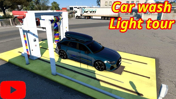 غسل  السيارة  جولة  خفيفة  Car  wash  Light  tour
