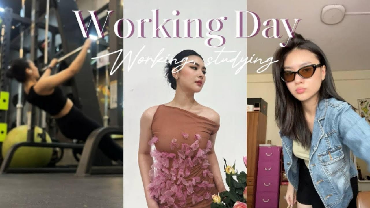 A Day Where Work, Life, And Study Are Balanced (photo modeling | gym | Classes) 📸📚