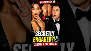 Zendaya &amp; Tom Holland Just EXPOSED a SECRET Engagement?! 😳💍#shorts #zendaya #tomholland #stargossip