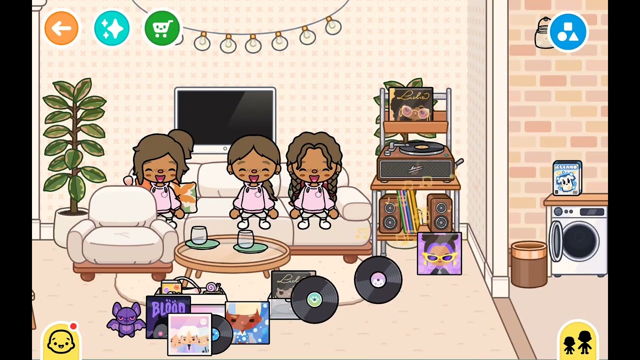 De meiden kopen stiekem een pakketje!