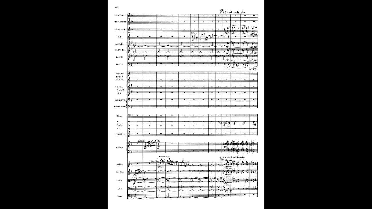 George Gershwin - An American in Paris for Orchestra (1928) [Score-Video]