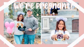 WE'RE HAVING A BABY | Disney Pregnancy Announcement | Disney World January 2022