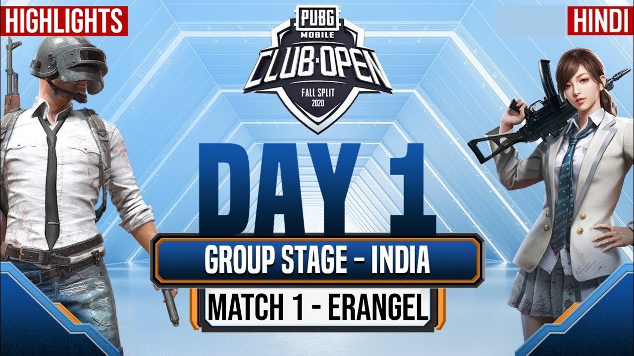 PMCO India Fall Split Group Stage Day 1 Match 1 Erangel Highlights | PUBG Mobile Club Open 2020