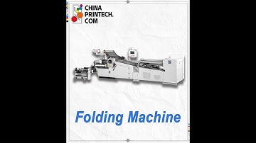#chinaprintech​ Round Pile Folding Machine