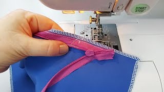 🌺✅ 7 Ways to sew Zippers that you don