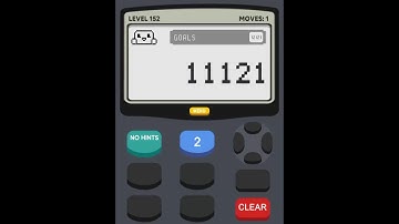 Calculator 2 The Game Level 152 Solution