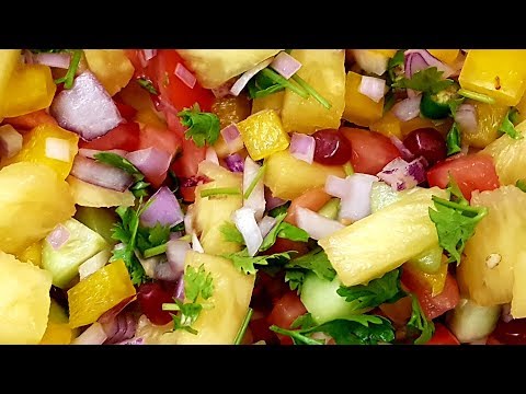 Video: Yuav Ua Li Cas Ua Kom Cov Nqaij Qaib Thiab Pineapple Salad: 3 Cov Zaub Mov Yooj Yim
