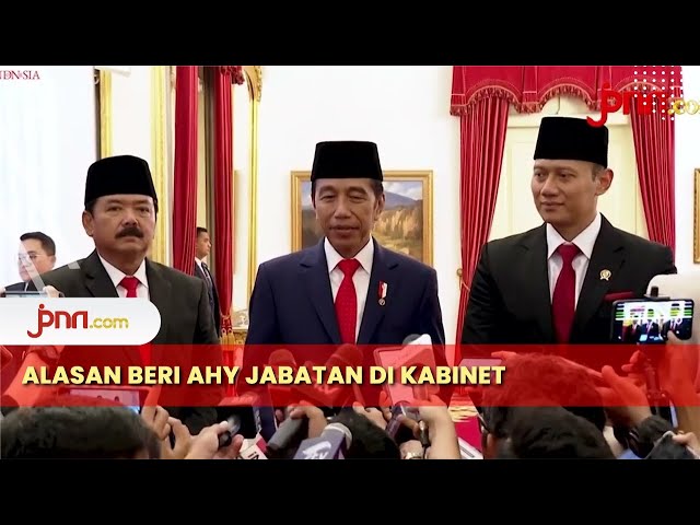 AHY Dapat Jabatan di Pemerintahan, Jokowi Enggan Jawab Pertanyaan soal PDIP