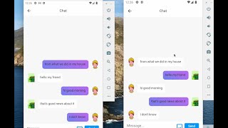 Flutter and Laravel (PHP) Chat App