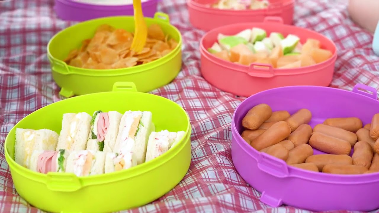 tupperware SET PIC NIC ROND YouTube