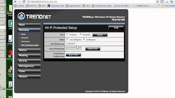 disable Wifi Protected Setup.avi