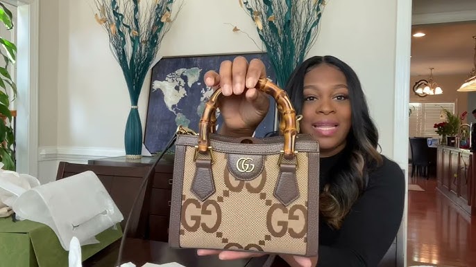 Gucci Diana jumbo GG small tote bag