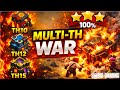 WAR DAY DOMINATION : Best Attack Strategies at Different Town Halls || New Attack Strategy #coc
