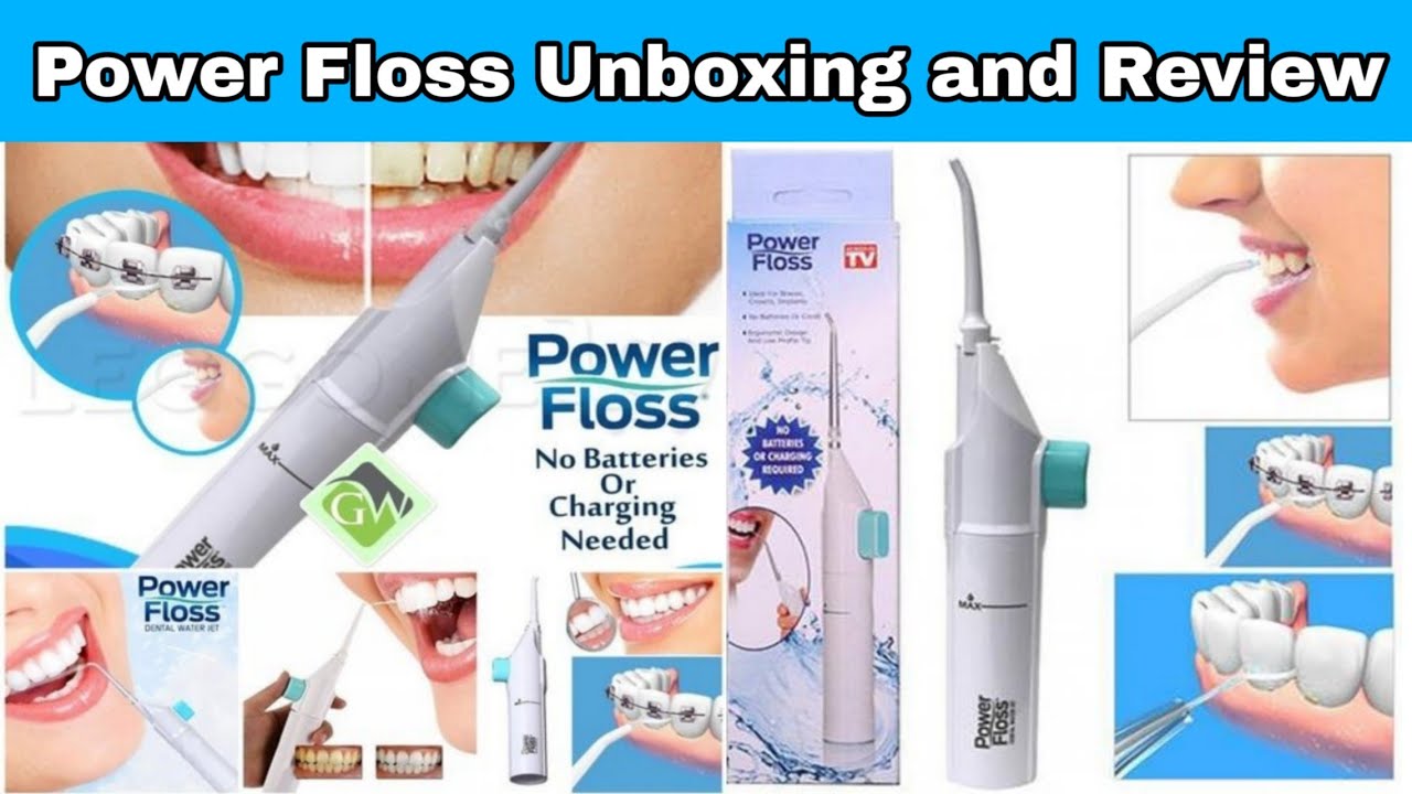 Power Floss and Review #powerFloss #teethCleaner #Oralcare - YouTube