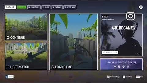 OFFICIAL Bird Game 3 VFX Menu Leak