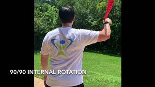 Thrower's 10 | 90/90 Internal Rotation | Shoulder Strengthening | ACE Physio & Performance, PLLC