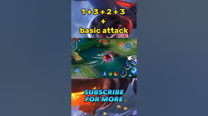 Karina Tutorial One Shot Combo 😱 - Mobile Legends: bang bang