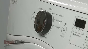 Whirlpool Alpha Electric Dryer Control Knob Replacement W10875909