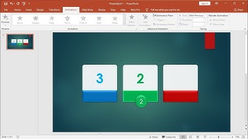 PowerPoint Training |How to Make a Slide Show SmartArt Ball Animation Countdown Timer