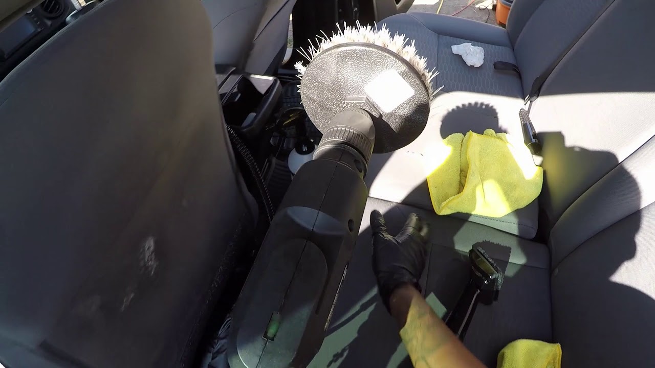 Toyota seats and carpet cleaning YouTube