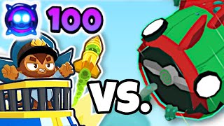 Can A MAX Level 100 Sub Paragon SOLO Elite Bloonarius? (Bloons TD 6)