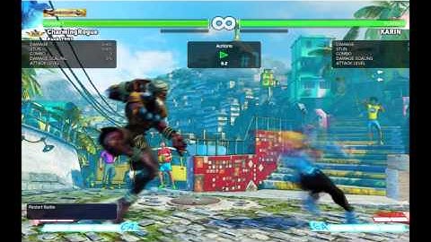 SFV: Karin Option Select for Dhalsim