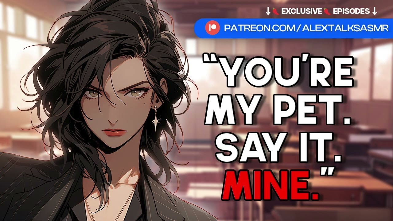 [🌶️VERY spicy🌶️] [F4F] Popular bully puts you in a collar and leash [teasing]  [secret relationship]