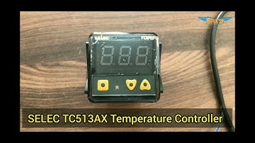 Selec TC513AX _ Temperature Controller Connection with RTD and SSR