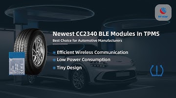 RF star #CC2340 UART Modules Show How #BLE Technology Works in #TPMS