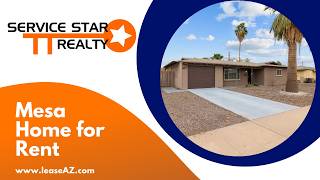 Mesa Homes for Rent 3BR/2BA by Mesa AZ Property Management | Service Star Realty
