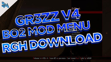 Gr3Zz v4 Zombie Mod Menu | Black Ops 2 | [RGH] | Free Download