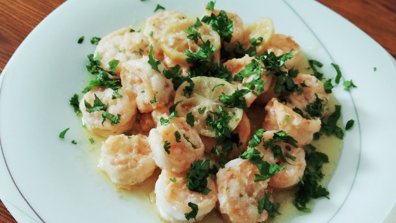 garlic lemon prawns keto series recipe 1 YouTube