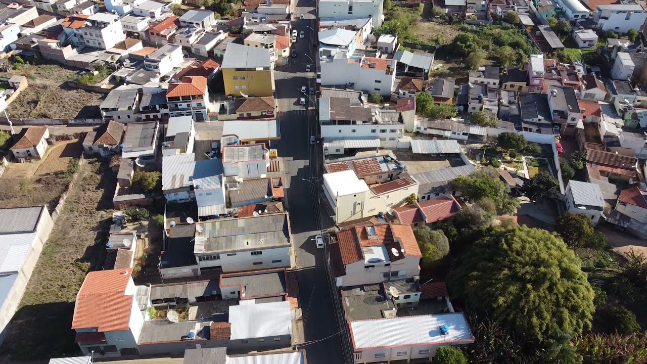 Cruzília vista de cima, dji mini 2.