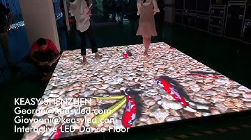 Interactive led floor | KEASY SHENZHEN TECHNOLOGIES