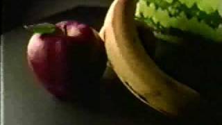 Apple Bananas Commercial Vintage 80's Macintosh
