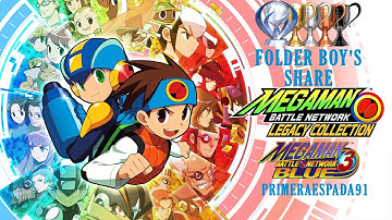 Megaman Battle Network 3: Blue Version | Folder Boy