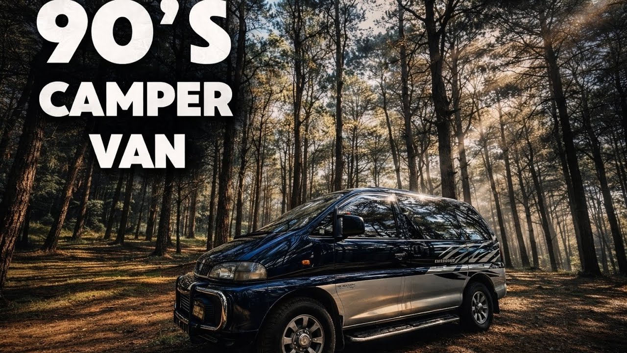 DELICA SPACE GEAR CAMPER VAN | PINE FOREST | UNPLUG ARTHUB | BAGUIO CITY