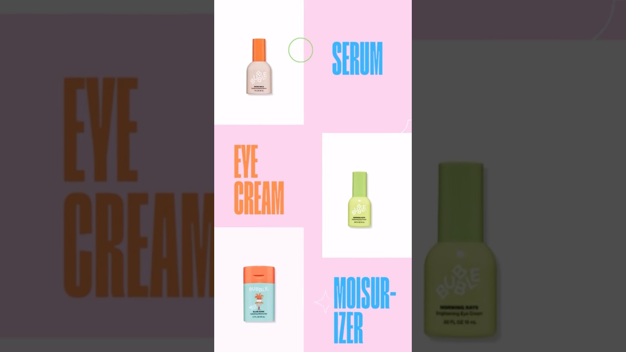 Skincare Routine with Bubble! #cover #animation #bubbleskincare #preppy #duet #skincare