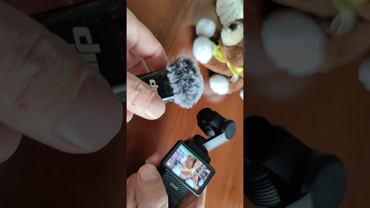 dji pocket 3 внешний микрофон