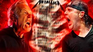 LARS ULRICH AND JAMES HETFIELD CAN'T FIGURE OUT THE SETLIST MINUTES BEFORE THE SHOW #METALLICA