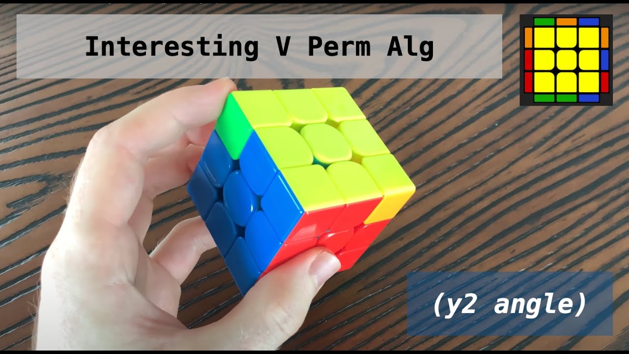 Useful V Perm Algorithm (y2 angle) - YouTube