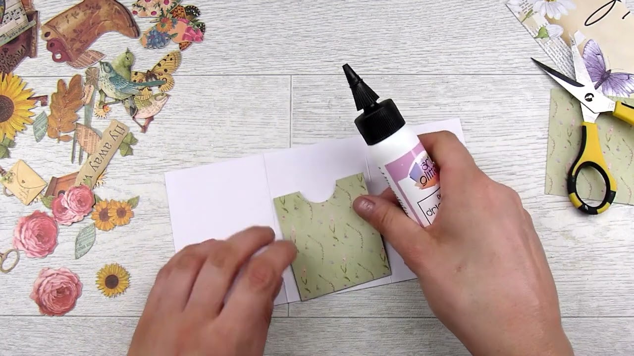 EASY  Fun Fold With Surprise Pockets (1053)