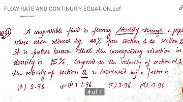 SAITM B Tech ME SEM 4 FLUID MECHANICS  UNIT 1 LECTURE  8