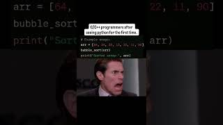 C/C++ Devs Seeing Python for the First Time: “Wait… Coding Can Be This Easy?” 🧠💀