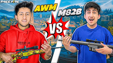 Awm Vs M82b Craziest 1 Vs 1 😂 Free Fire Unban ? - Garena Free Fire