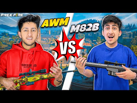 Awm Vs M82b Craziest 1 Vs 1 😂 Free Fire Unban ? 