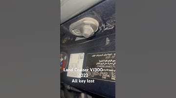 LAND CRUISER VJ300 2022 ALL KEY LOST AUTEL