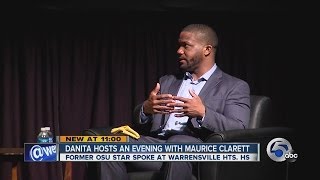 11PM: Danita Harris interviews Maurice Clarett