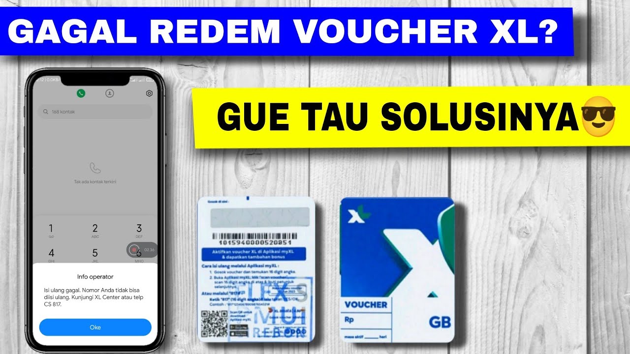 Cara Ampuh Mengatasi Voucher XL Tidak Bisa Masuk