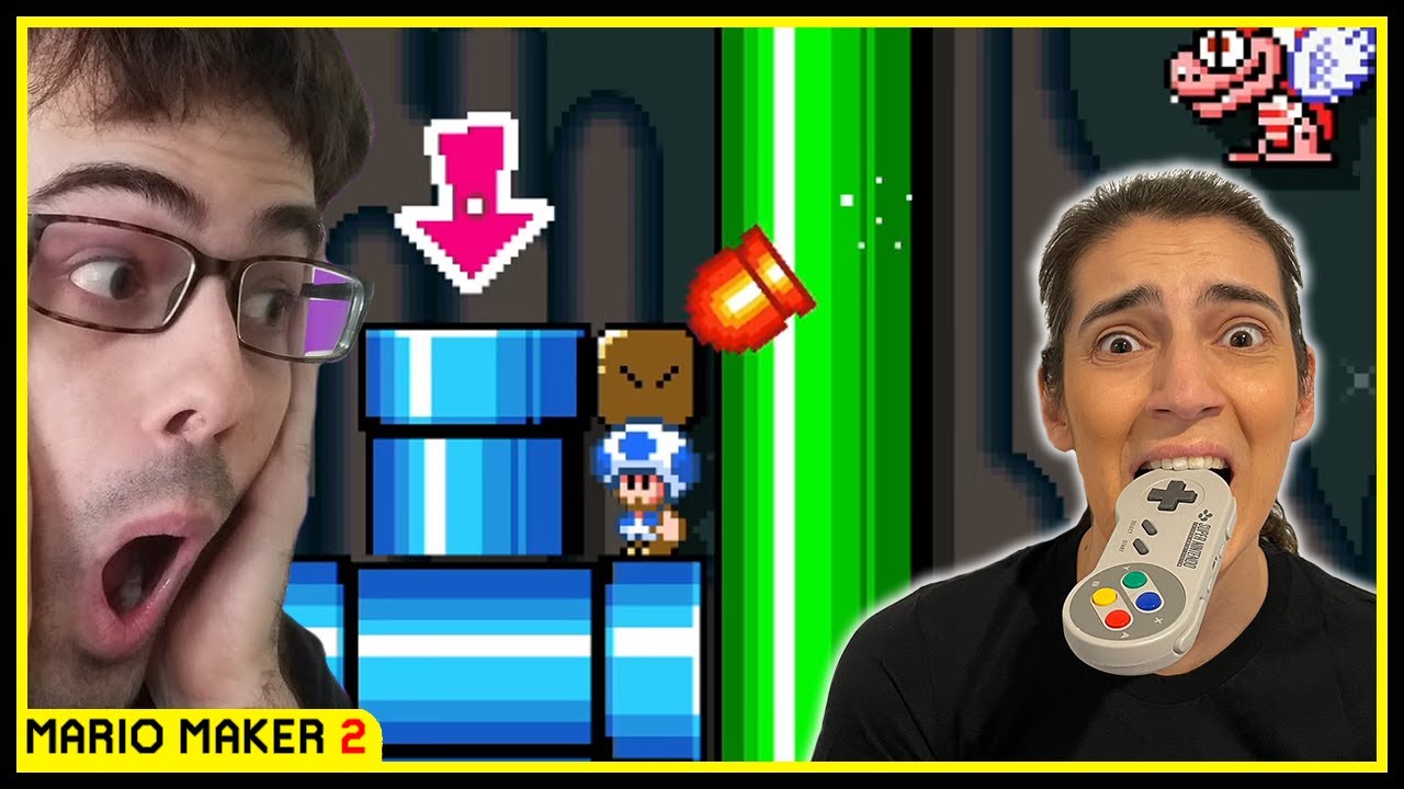 Carl Vs Geek! Who Will TROLL Supreme? Super Mario Maker 2